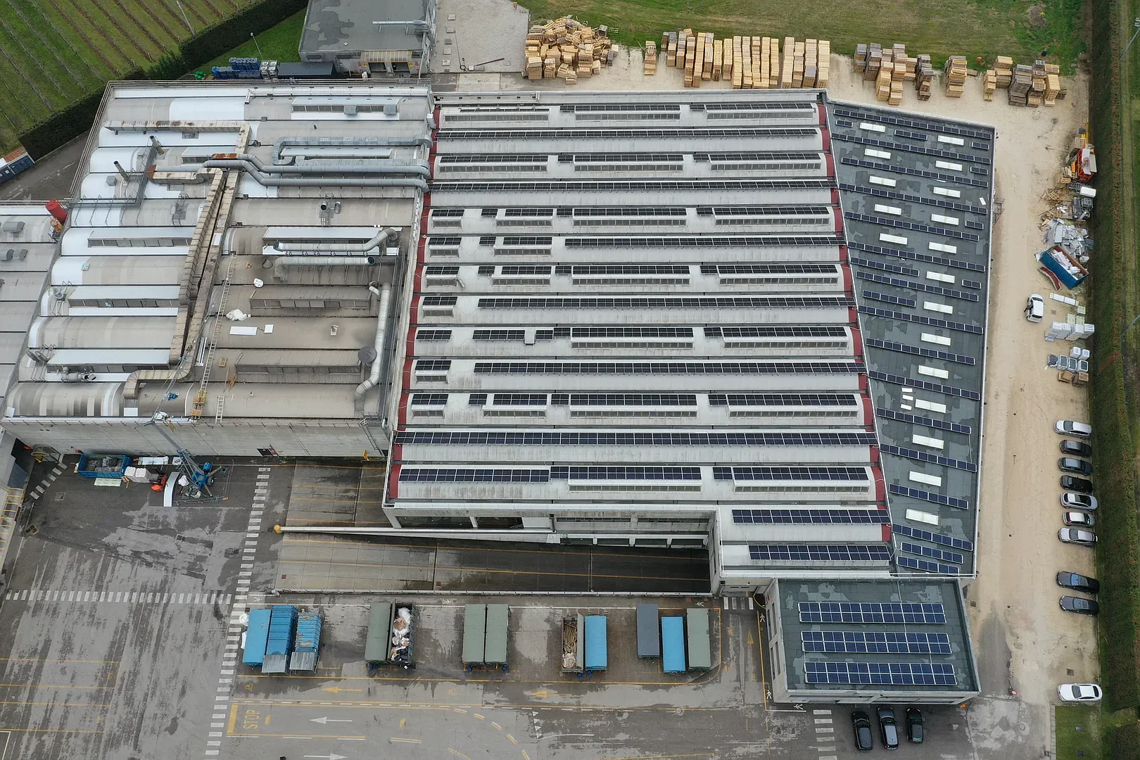 Impianto fotovoltaico industriale